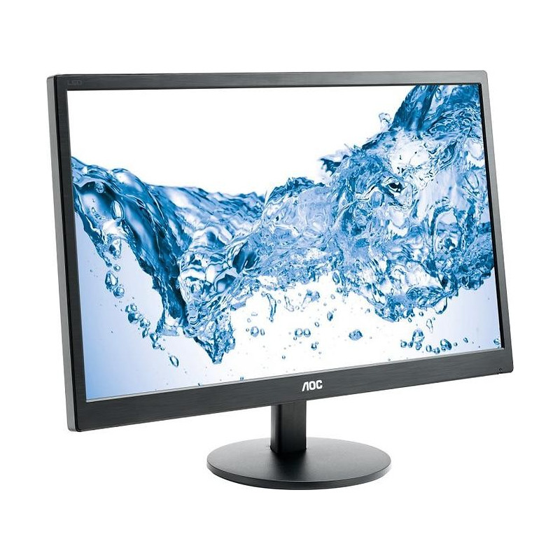 15 - 24" Datorskärm - AOC 24" LED-skärm med högtalare (Fyndvara)