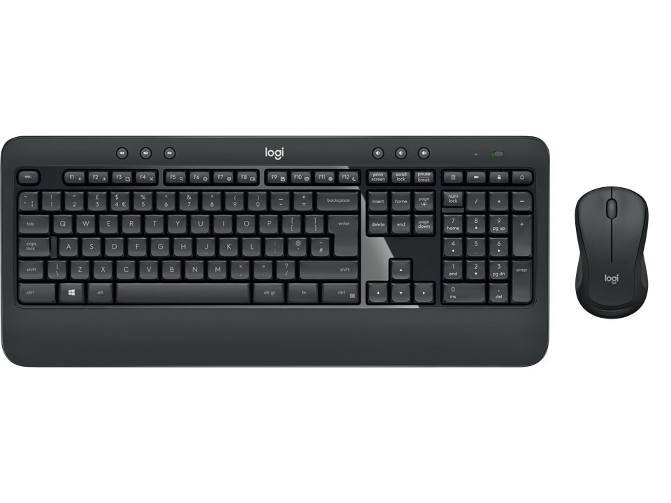 Logitech MK540 trådlöst tangentbord och mus med Unifying