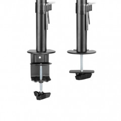 Datorskärm tillbehör - Bordsstativ VESA för två datorskärmar för 13"-32" skärmar, vesa, 16KG