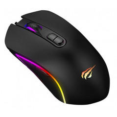 Gamingmus - Havit RGB gamingmus med 3200 DPI