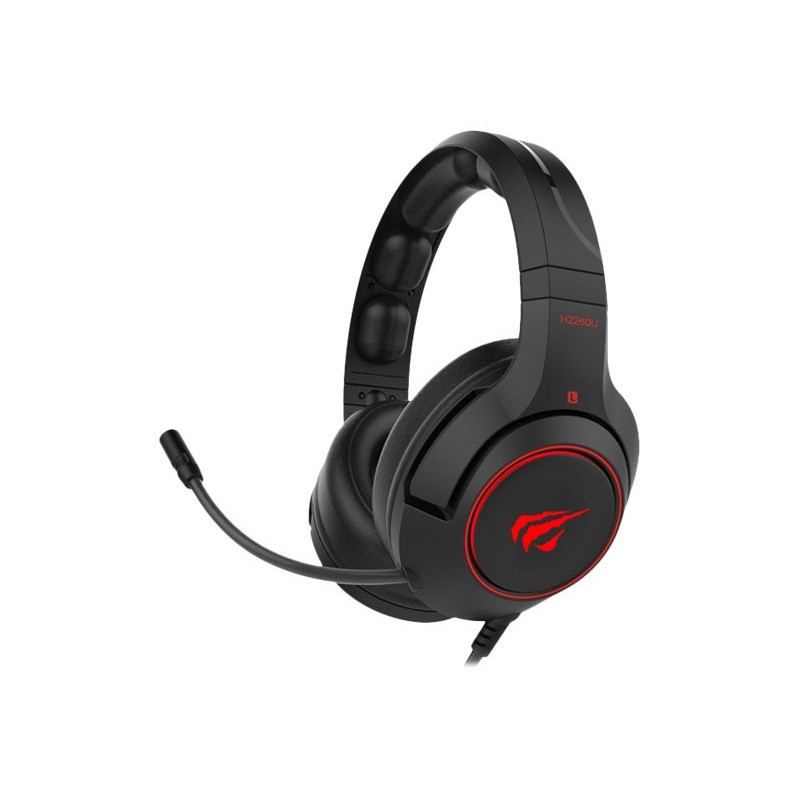 USB-gamingheadset till PC - Havit USB-gamingheadset