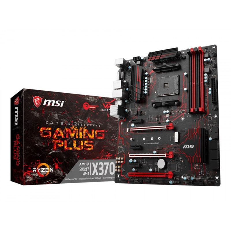Komponenter - MSI X370 Gaming Plus Socket AM4 ATX-moderkort