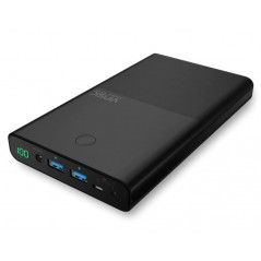 Portabla batterier - Vinsic Powerbank 30000mAh för laptops