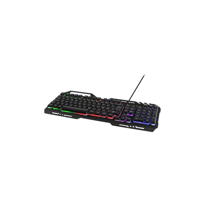 Gaming-tangentbord - Deltaco gaming-tangentbord med RGB-belysning och tysta membranbrytare