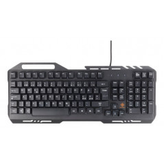 Gaming-tangentbord - Deltaco gaming-tangentbord med RGB-belysning och tysta membranbrytare