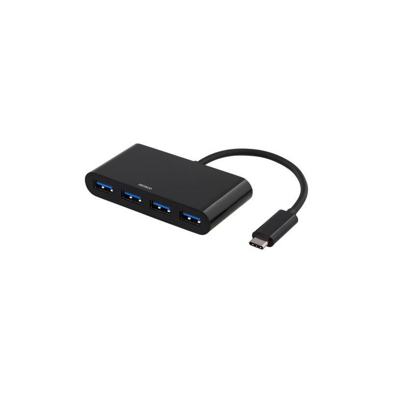 USB-kablar & USB-hubb - USB-C-hubb med 4 USB 3.1-portar