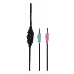 Gamingheadset - Deltaco gaming-headset 2x 3.5mm AUX