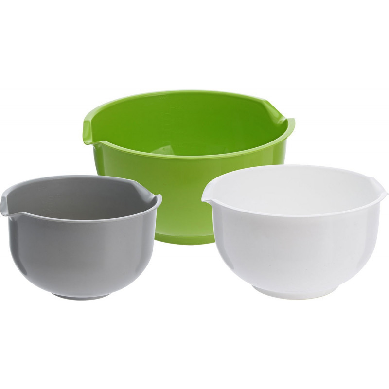 Köksredskap - Plastbunke 3-pack