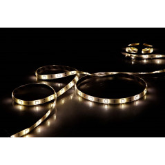 Roliga prylar - Självhäftande 5 meters vit LED-slinga