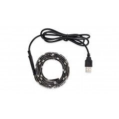 Roliga prylar - Självhäftande 1 meters USB-driven RGB-LED-slinga