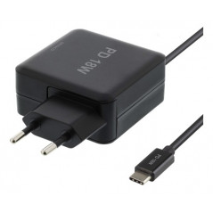 Universal laddare dator - Deltaco USB-C-laddare 18W för bärbara datorer