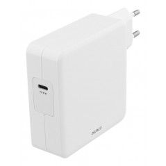 Universal laddare dator - Deltaco USB-C-laddare 87W för bärbara datorer (USB-C kabel ingår ej)