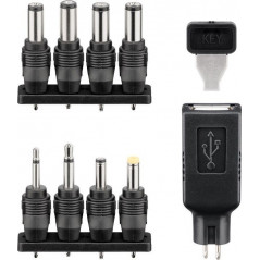 Universal laddare dator - 18 Watts 12V AC-adapter universal (3-12 Volt)