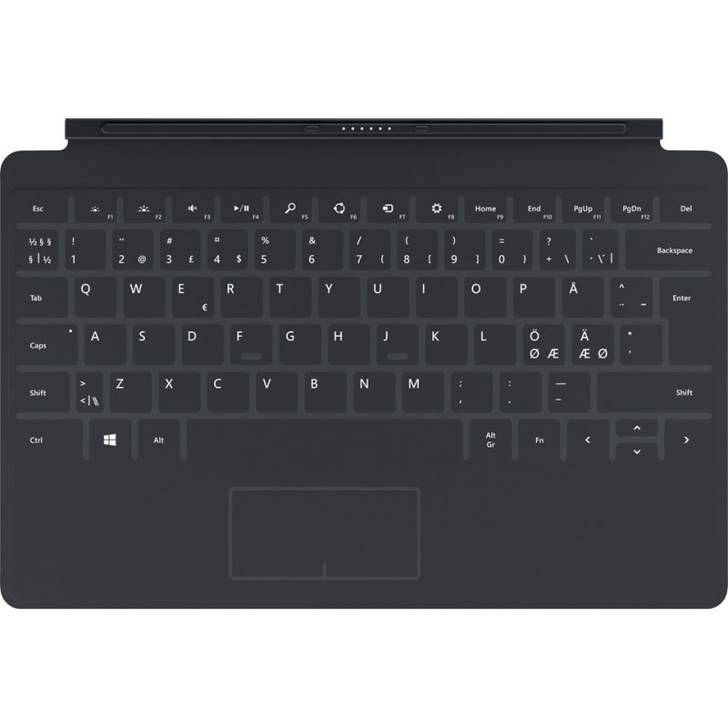 Surfplattetillbehör - Tangentbord till Microsoft Surface Pro och Pro 2 (beg)