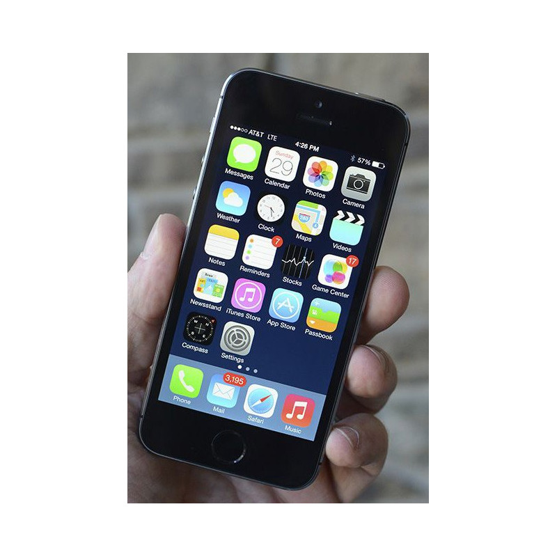 iPhone begagnad - iPhone 5S 16GB SpaceGrey (beg) (läs not om iOS)
