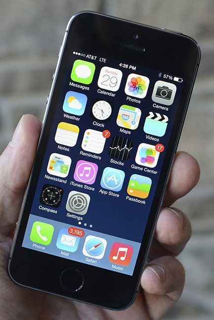 iPhone 5S 16GB SpaceGrey (beg) (läs not om iOS) (Klass A)
