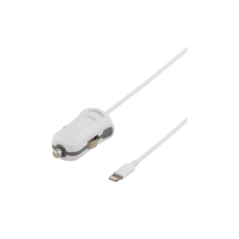 Laddare och kablar - Billaddare med MFi-godkänd Lightning-kabel