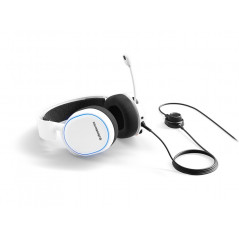 Gamingheadset - SteelSeries Arctis 5 (2019) gamingheadset (vit)
