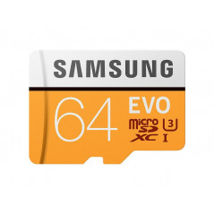 Minneskort - Samsung minneskort microSDXC + SDHC 64GB (Class 10)