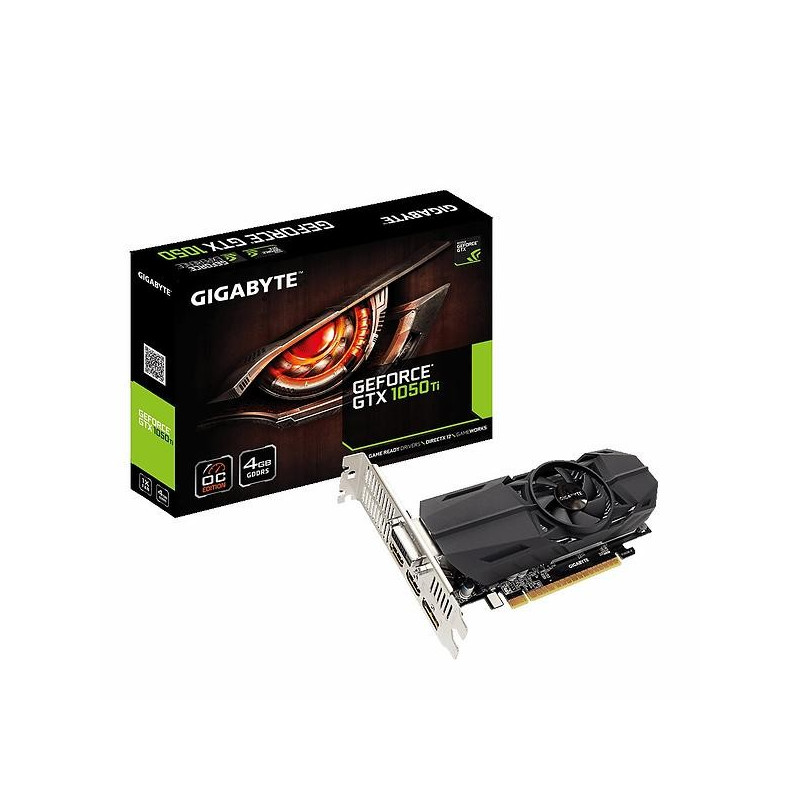 Komponenter - Gigabyte GeForce GTX 1050 Ti 4GB OC LP (Fyndvara)