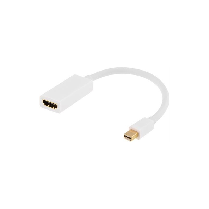Skärmkabel & skärmadapter - MiniDisplayPort till HDMI-adapter
