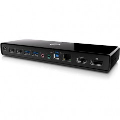 Dockningsstation för dator - HP USB 3.0-dockningsstation av universalmodell