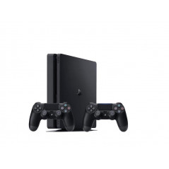 Playstation 4 - Sony Playstation 4 slim 500GB med 2 handkontroller