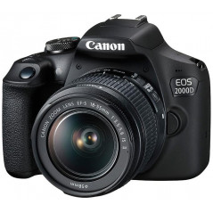 Digitalkamera - Canon EOS 2000D + 18-55/3,5-5,6 IS II