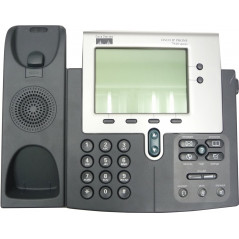 Begagnat - Cisco IP-telefon med headsetkabel (beg utan lur och AC)