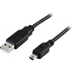 MiniUSB-kabel i flera längder