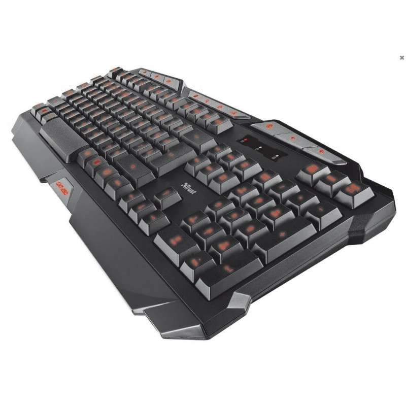 Gaming-tangentbord - Trust GXT 280 LED gaming-tangentbord