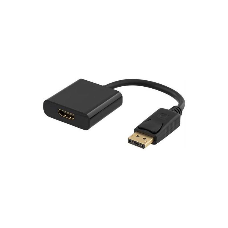 Skärmkabel & skärmadapter - Aktiv DisplayPort till HDMI-adapter med ljud