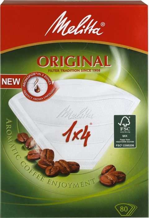 Melitta Kaffefilter 80-pack