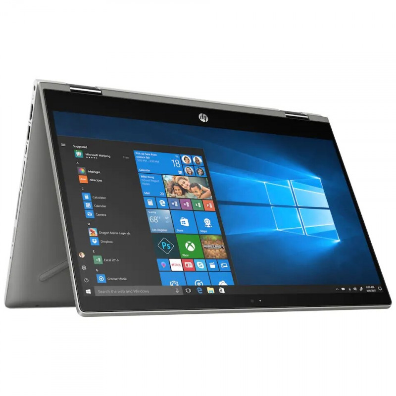 Laptop 14" beg - HP Pavilion x360 14-cd1808no