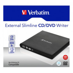 Brännare DVD & Blu-ray - Verbatim extern DVD-brännare