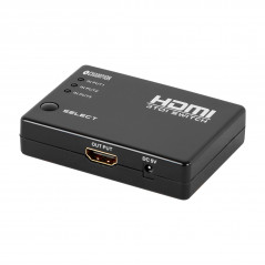 Skärmkabel & skärmadapter - Champion HDMI-switch 3x1 med fjärrkontroll