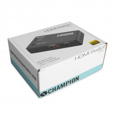 Skärmkabel & skärmadapter - Champion HDMI-switch 3x1 med fjärrkontroll