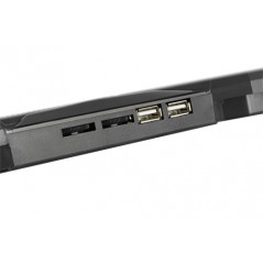 Kylplatta & kylfläkt - Gaming laptopkylare för upptill 17"