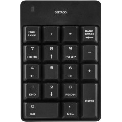 Trådlösa tangentbord - Deltaco trådlöst numeriskt tangentbord