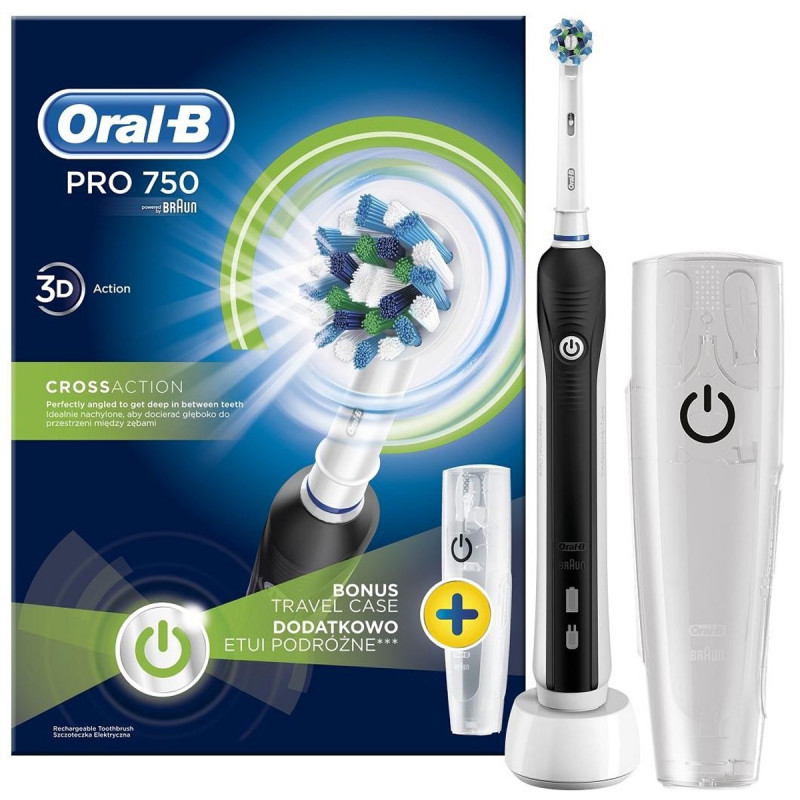 Eltandborste - Oral B Eltandborste Pro 750 Cross Action