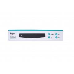 Tangentbord - iiglo handledsstöd i gelé 44.5 cm