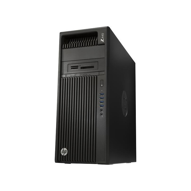 Stationär dator begagnad - HP Z440 Workstation E5-1620 v3 16GB 256GB SSD QUADRO K2200 Win 10 Pro (beg)