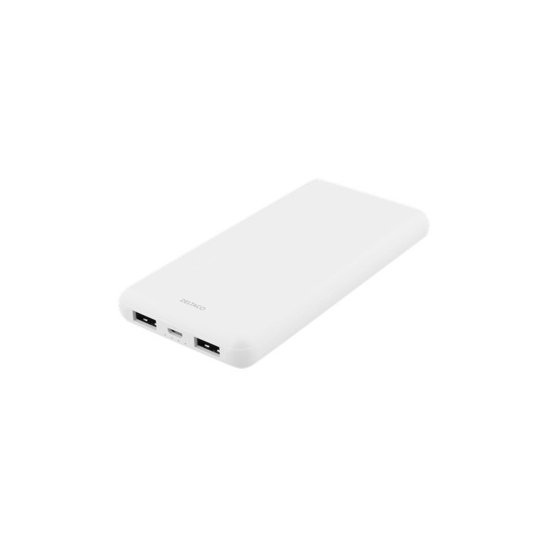 Portabla batterier - Powerbank på 10.000mAh från Deltaco