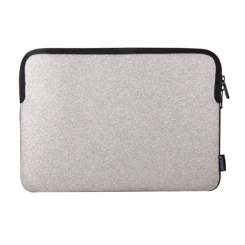 Datorväskor - ONSALA Sleeve Glitter för 13-14" Silver