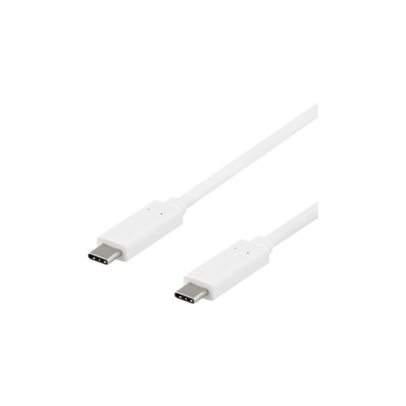 Datortillbehör - 0.5 meter USB-C till USB-C-kabel (gen 2) upp till 60W 3A