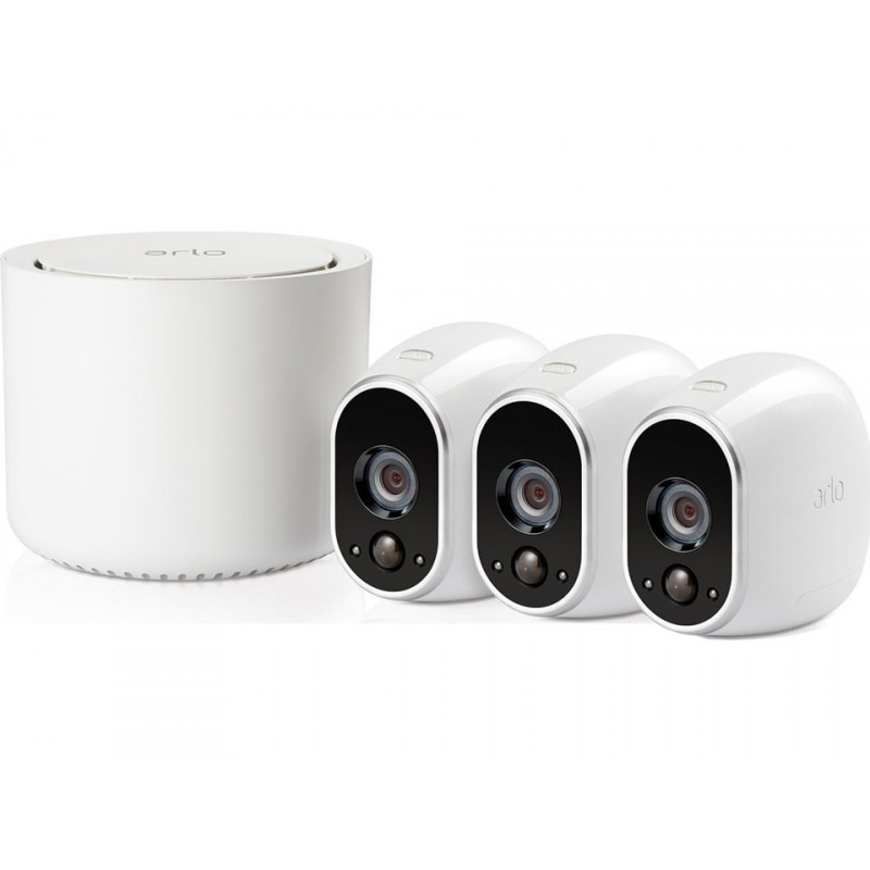 Digital videokamera - Netgear Arlo VMS3330 Basstation med 3st kameror