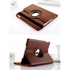 iPad Air - Fodral med roterande stöd, iPad Air 1/2 & 2017/2018 brown