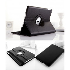 iPad Air - Fodral med roterande stöd till 9.7" iPad Air 1/2 & iPad 2017 5th/2018 6th Black