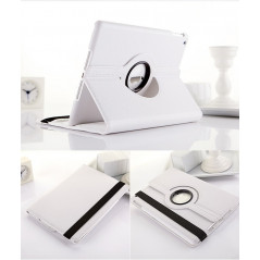iPad Air - Fodral med roterande stöd till 9.7" iPad Air 1/2 & 2017/2018 (5th/6th) White