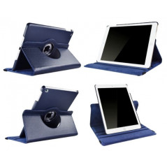 Fodral med roterande stöd till 9.7" iPad Air 1/2 & 2017/2018 Dark Blue